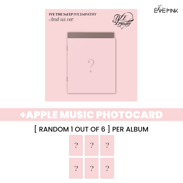 [PRE-ORDER] IVE (아이브) 3RD EP ALBUM - [IVE EMPATHY] (+EXCLUSIVE PHOTOCARD)