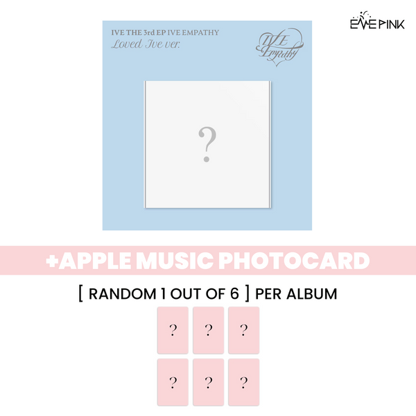 [PRE-ORDER] IVE (아이브) 3RD EP ALBUM - [IVE EMPATHY] (LOVED IVE VER. +EXCLUSIVE PHOTOCARD)