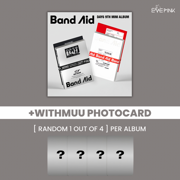 DAY6 (데이식스) 9TH MINI ALBUM - [Band Aid] (+EXCLUSIVE PHOTOCARD)