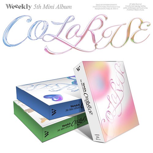 WEEEKLY (위클리) 5TH MINI ALBUM - [ColoRise]