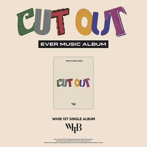 WHIB (휘브) 1ST SINGLE ALBUM - [CUT-OUT] (EVER MUSIC ALBUM VER)