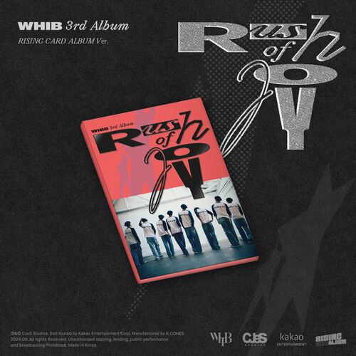 [PRE-ORDER] WHIB (휘브) 3RD SINGLE ALBUM - [Rush of Joy] (RISING VER.)