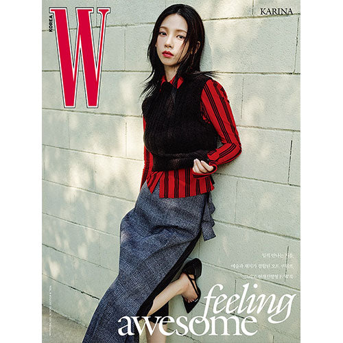 W KOREA - VOL.8 AUGUST 2024 [COVER : KARINA]