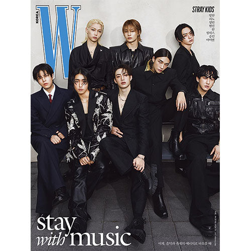 W KOREA - JUNE 2024 [COVER : STRAY KIDS]