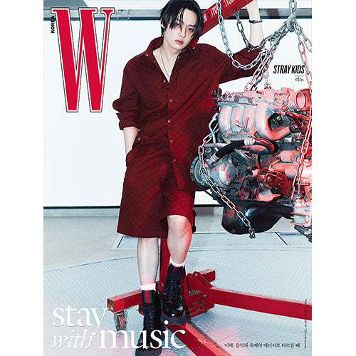 W KOREA - JUNE 2024 [COVER : STRAY KIDS]