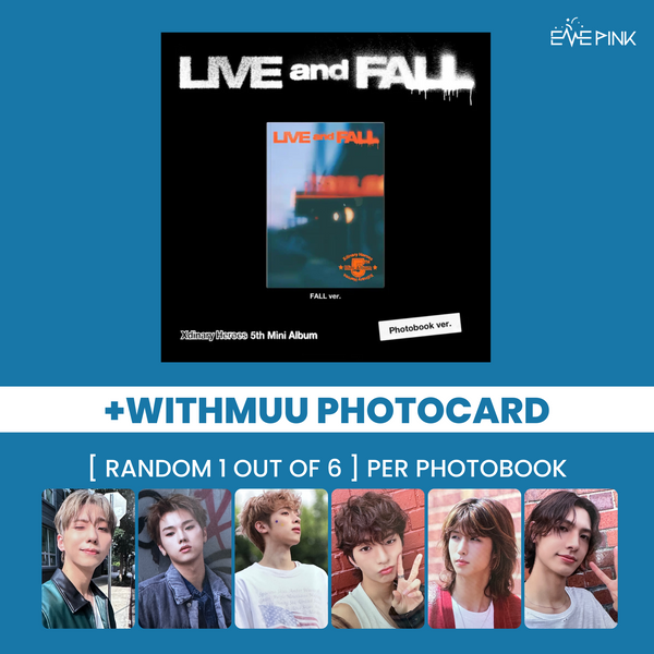 XDINARY HEROES (엑스디너리 히어로즈) 5TH MINI ALBUM - [LIVE and FALL] (+EXCLUSIVE PHOTOCARD)