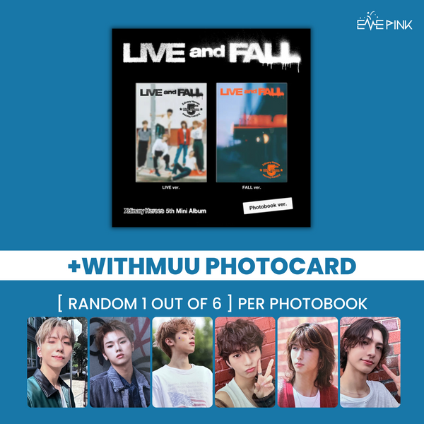 XDINARY HEROES (엑스디너리 히어로즈) 5TH MINI ALBUM - [LIVE and FALL] (+EXCLUSIVE PHOTOCARD)