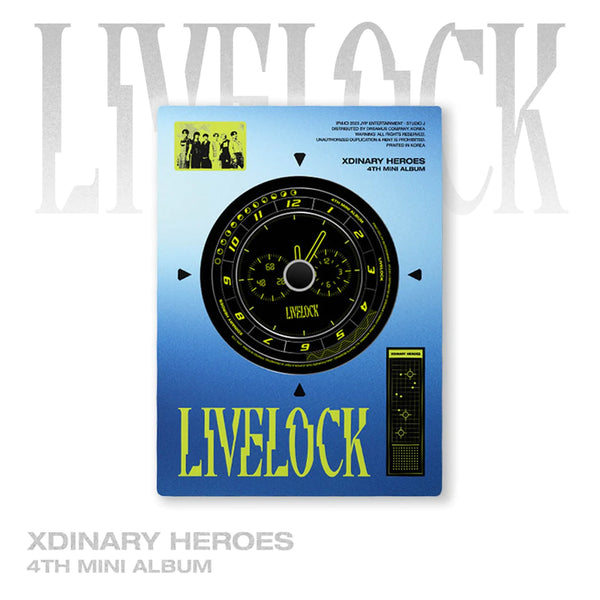 XDINARY HEROES (엑스디너리 히어로즈) 4TH MINI ALBUM - [LIVELOCK] (STANDARD VER)