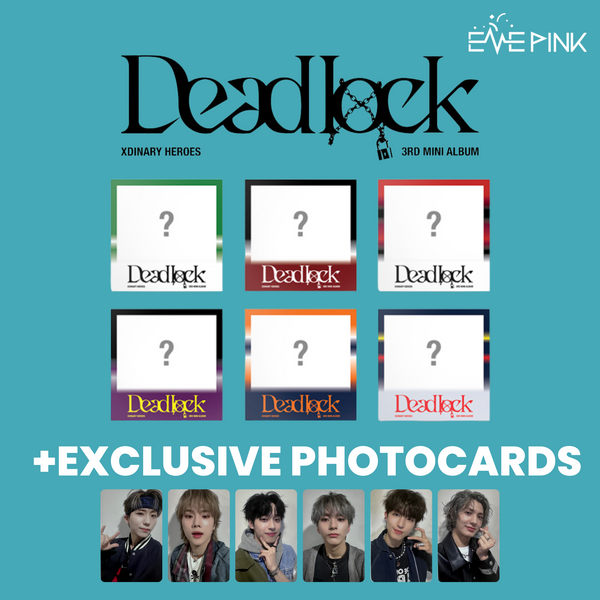 XDINARY HEROES (엑스디너리 히어로즈) 3RD MINI ALBUM - [Deadlock] (COMPACT ver. +EXCLUSIVE GIFT)