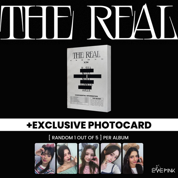 X:IN (엑신) 2ND MINI ALBUM - [THE REAL] (+EXCLUSIVE PHOTOCARD)