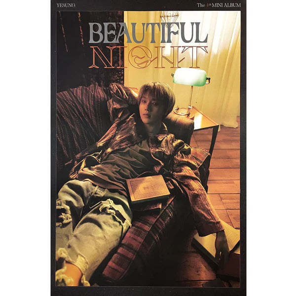 YESUNG - BEAUTIFUL NIGHT (NIGHT VER) OFFICIAL POSTER