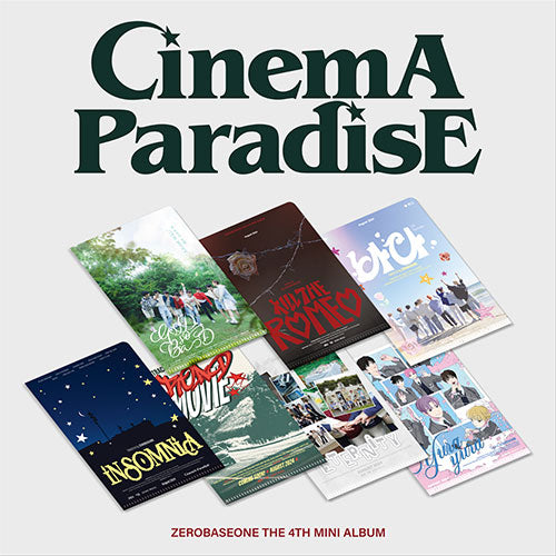 ZEROBASEONE (제로베이스원) 4TH MINI ALBUM - [CINEMA PARADISE] (ZEROSE VER.)