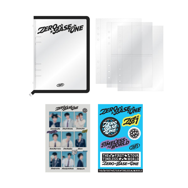 [PRE-ORDER] ZEROBASEONE (제로베이스원) THE FIRST TOUR TIMELESS WORLD MD - [COLLECT BINDER BOOK]