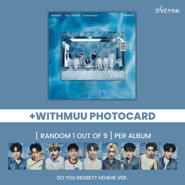 ZEROBASEONE (제로베이스원) 3RD MINI ALBUM - [You had me at HELLO] (+EXCLUSIVE PHOTOCARD)