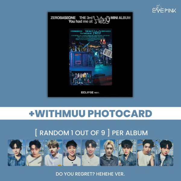 ZEROBASEONE (제로베이스원) 3RD MINI ALBUM - [You had me at HELLO] (+EXCLUSIVE PHOTOCARD)