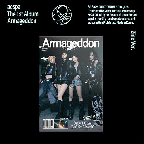 aespa (에스파) 1ST ALBUM - [ARMAGEDDON] (ZINE VER.)