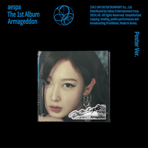 aespa (에스파) 1ST ALBUM - [ARMAGEDDON] (POSTER VER.)