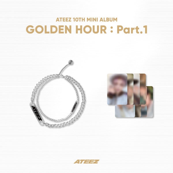 ATEEZ (에이티즈) GOLDEN HOUR : PART.1 OFFICIAL MD - [WORK BRACELET]