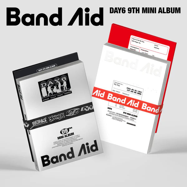 DAY6 (데이식스) 9TH MINI ALBUM - [Band Aid] (+EXCLUSIVE PHOTOCARD)