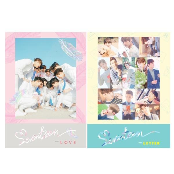 SEVENTEEN (세븐틴) 1ST ALBUM - [FIRST ‘LOVE&LETTER’] - Eve Pink K-POP