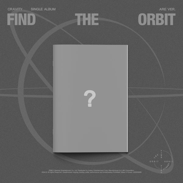 [PRE-ORDER] CRAVITY (크래비티) SINGLE ALBUM - [FIND THE ORBIT] (WHO / ARE ver.)