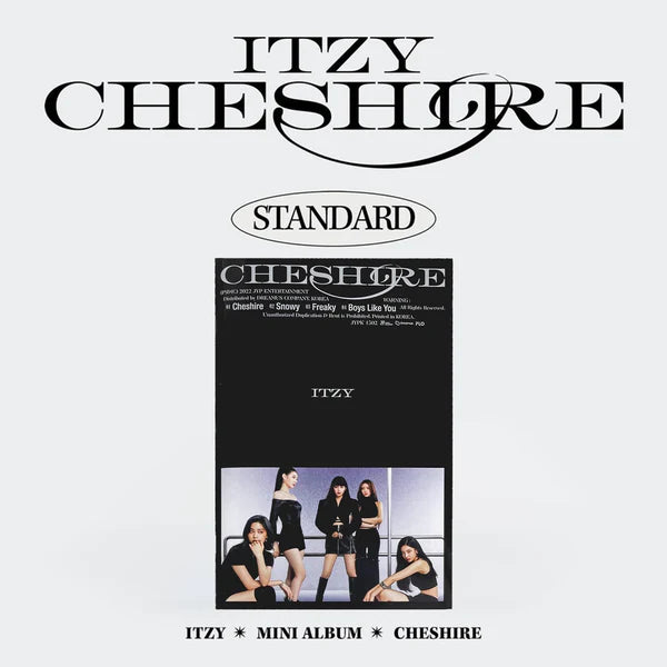 ITZY (있지) ALBUM - [CHESHIRE] (Standard Ver.)