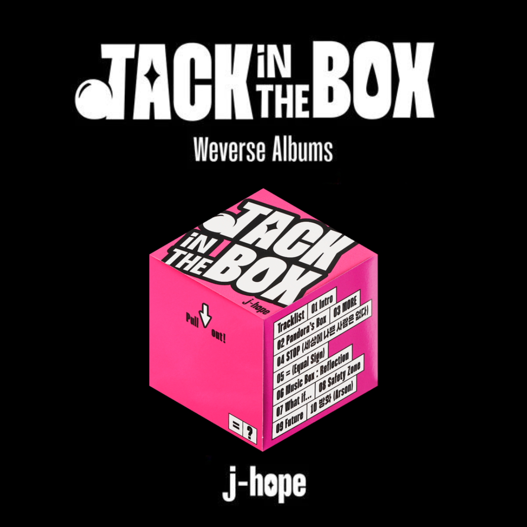 J-HOPE (BTS) ALBUM - [JACK IN THE BOX] (Weverse Albums ver.)