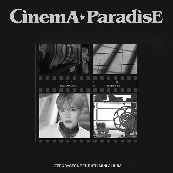 ZEROBASEONE (제로베이스원) 4TH MINI ALBUM - [CINEMA PARADISE] (DIGIPACK VER.)