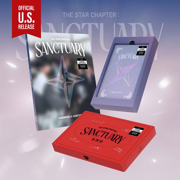 (U.S. VER.) TXT (투모로우바이투게더) ALBUM - [THE STAR CHAPTER : SANCTUARY] (+hello82 EXCLUSIVE PHOTOCARD)