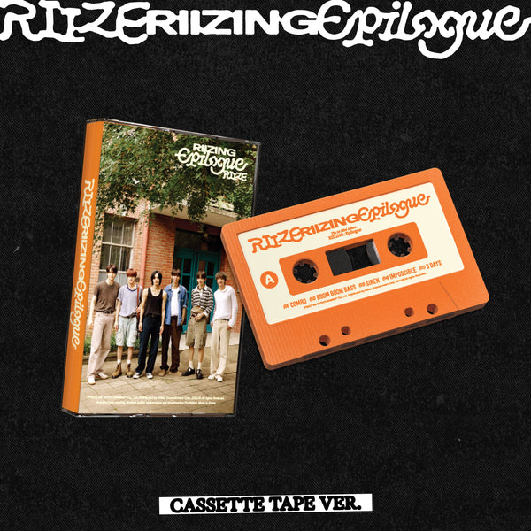 [PRE-ORDER] RIIZE (라이즈) 1ST MINI ALBUM- [RIIZING : Epilogue] (Cassette Tape Ver.)