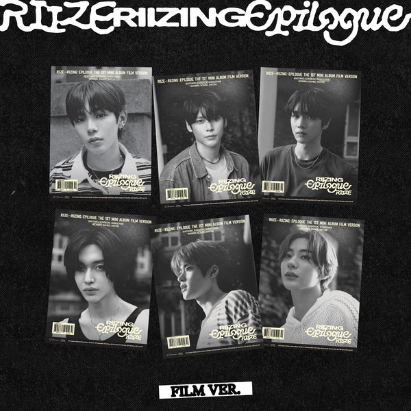 [PRE-ORDER] RIIZE (라이즈) 1ST MINI ALBUM- [RIIZING : Epilogue] (FILM VER.)