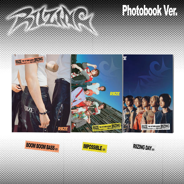 RIIZE (라이즈) 1ST MINI ALBUM - [RIIZING] (PHOTOBOOK VER. +SELFIE PHOTOCARD)