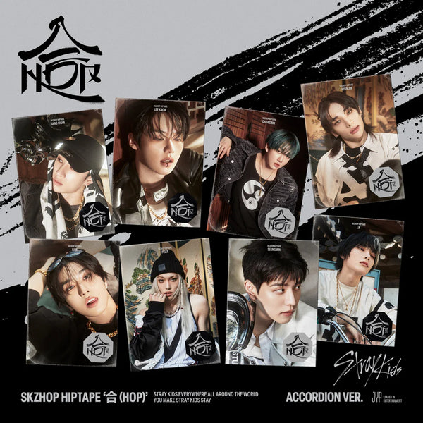 STRAY KIDS (스트레이키즈) ALBUM - [SKZHOP HIPTAPE '合 (HOP)'] (ACCORDION VER. +EXCLUSIVE PHOTOCARD)