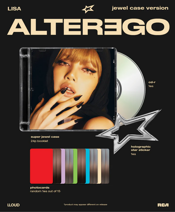 (U.S. VER.) LISA (리사) ALBUM - [ALTER EGO]