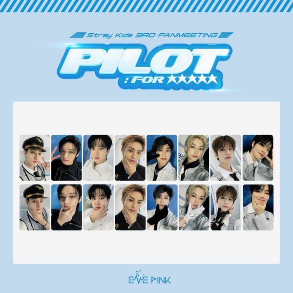 STRAY KIDS (스트레이키즈) - [PILOT : FOR ★★★★★] : OFFICIAL PHOTOCARD