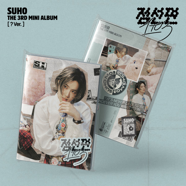 SUHO (수호) 3RD MINI ALBUM - [점선면 (1 TO 3)] (? VER. +EXCLUSIVE PHOTOCARD)