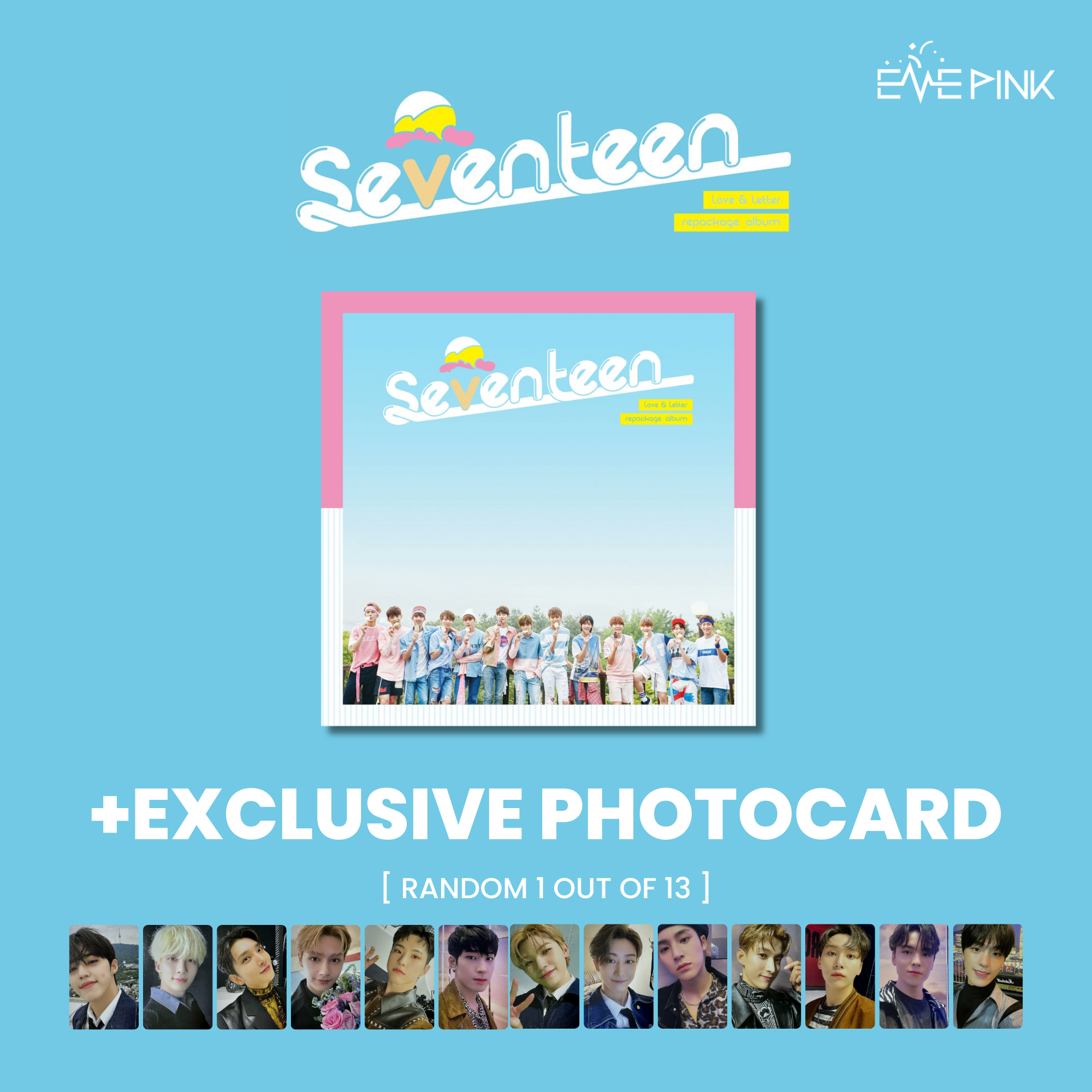 SEVENTEEN アルバム LOVE＆LETTER 新品・未開封 - K-POP/アジア