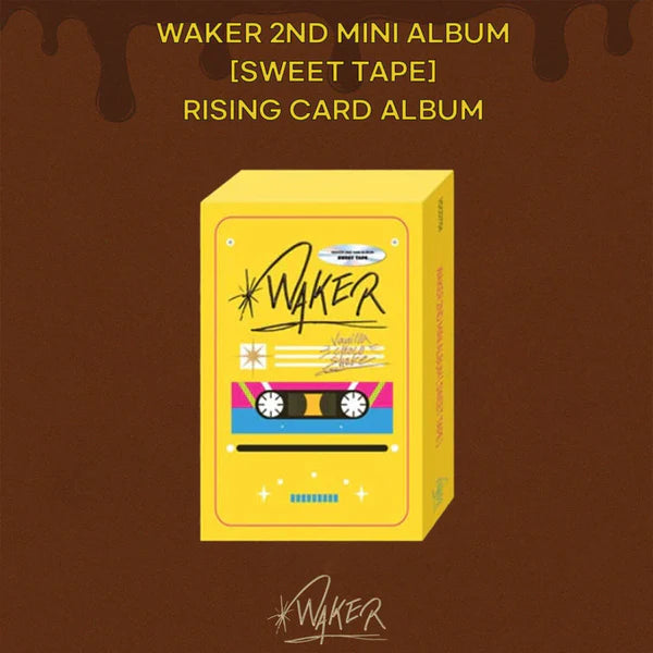 WAKER (웨이커) 2ND MINI ALBUM- [Sweet Tape] (RISING CARD ALBUM)