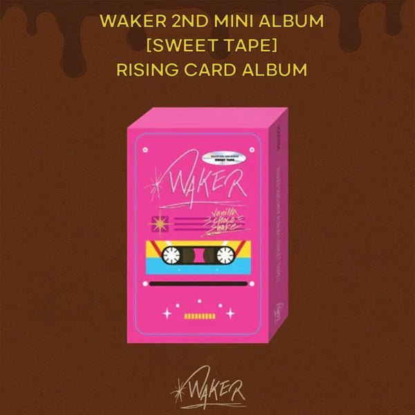 WAKER (웨이커) 2ND MINI ALBUM- [Sweet Tape] (RISING CARD ALBUM)