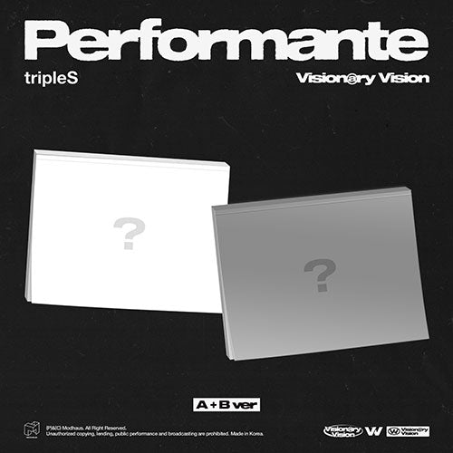 tripleS (트리플에스) ALBUM - [Visionary Vision 'Performante'] (+EXCLUSIVE PHOTOCARD)