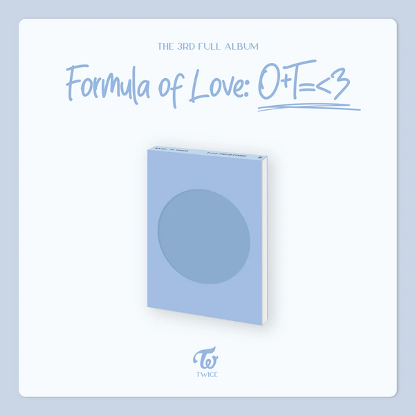 TWICE (트와이스) 3RD ALBUM - [Formula of Love: O+T=<3]