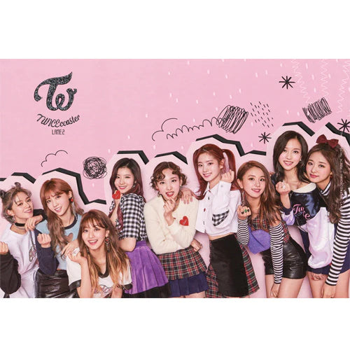 TWICE (트와이스) SPECIAL ALBUM - [TWICECOASTER : LANE 2] - EVE PINK K-POP