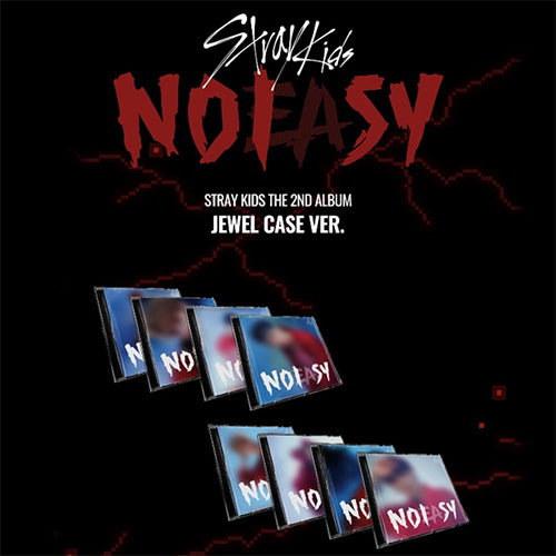 Stray Kids (스트레이 키즈) - 2ND ALBUM [NOEASY] (Jewel Case Ver.) (+POB)