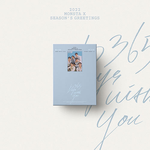 MONSTA X (몬스타엑스) - 2022 SEASON’S GREETINGS [DAILY PAD CALENDAR PACKAGE]