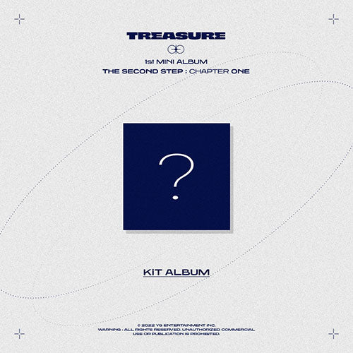 TREASURE (트레저) 1ST MINI ALBUM - [THE SECOND STEP : CHAPTER ONE] (KiT ALBUM)