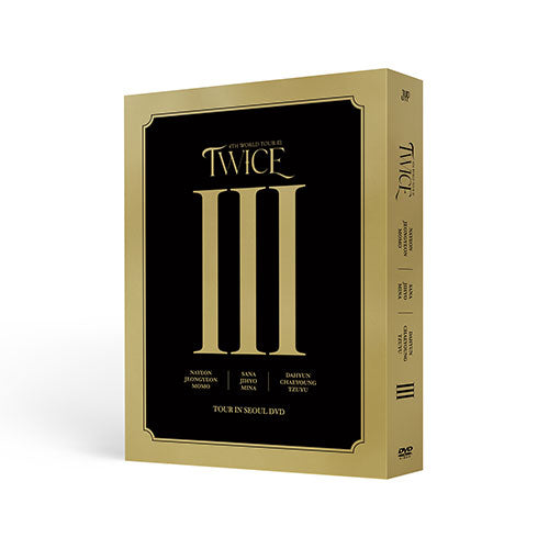 TWICE (트와이스) - 4TH WORLD TOUR Ⅲ IN SEOUL DVD [3 DISCS] – EVE