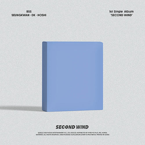 BSS (SEVENTEEN) 1ST SINGLE ALBUM - [SECOND WIND] (Photobook Ver.)