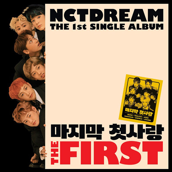 NCT DREAM (엔시티 드림) 1ST SINGLE ALBUM - [The First] - Eve Pink K-POP