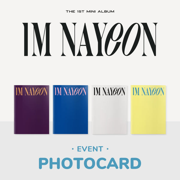 NAYEON (TWICE) 1ST MINI ALBUM - [IM NAYEON] (+ HOLOGRAM PHOTOCARD)