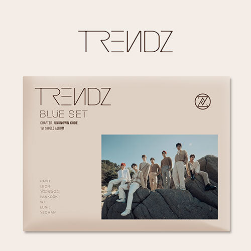 TRENDZ (트렌드지) 1ST SINGLE ALBUM - [BLUE SET Chapter. UNKNOWN CODE]